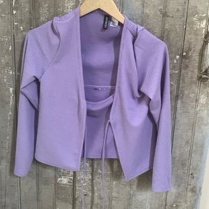 H&M two piece sweater & top set